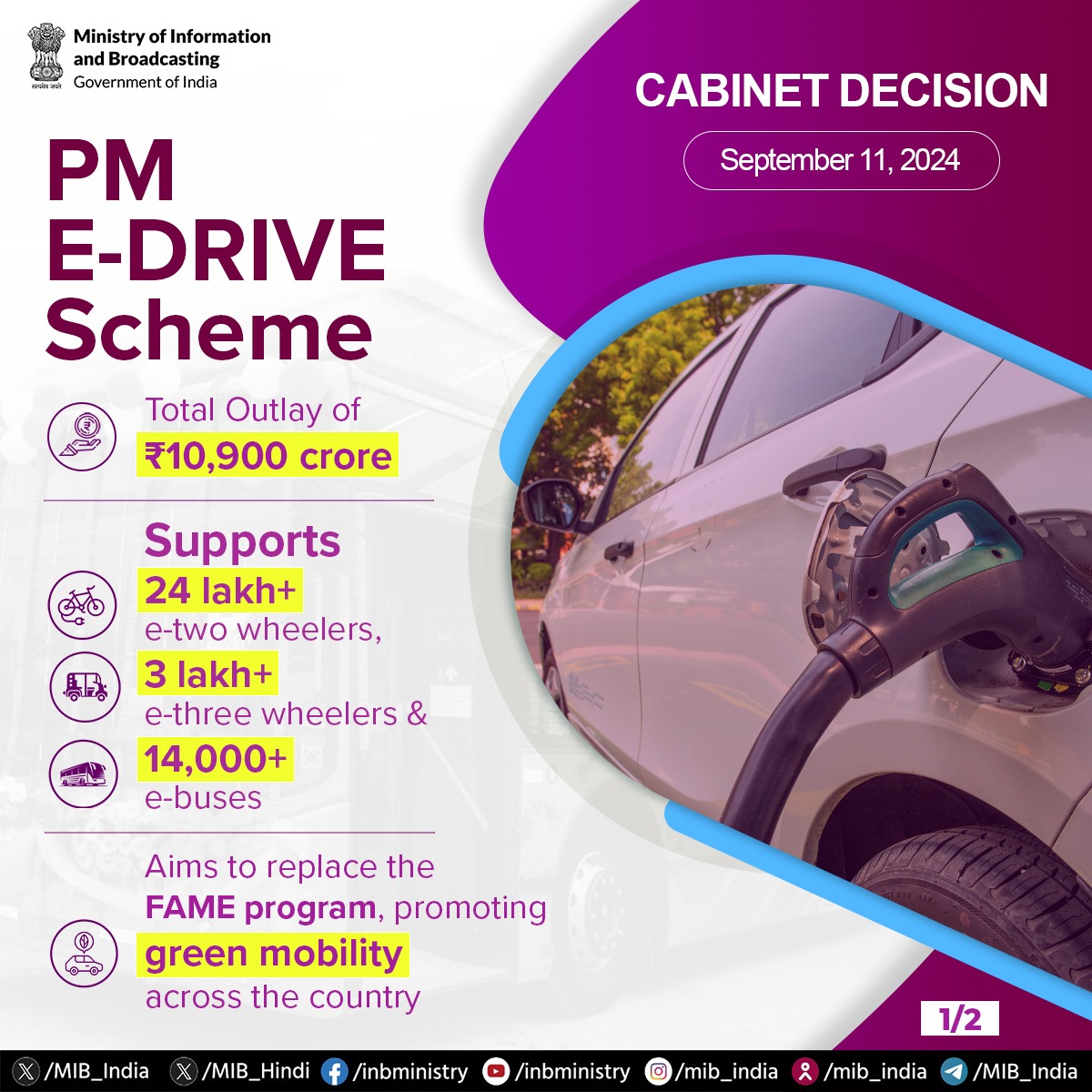 PM E Drive Scheme