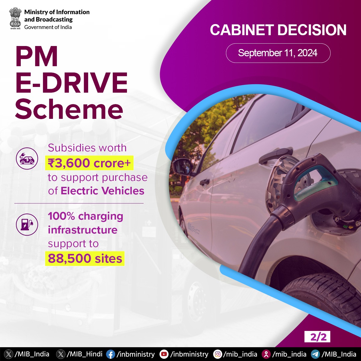 PM E Drive Scheme